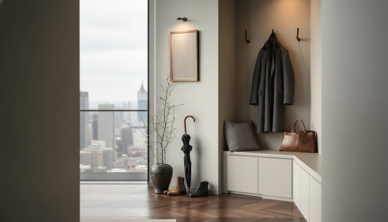 Small Hallway Makeover Ideas: Storage, Light, Style