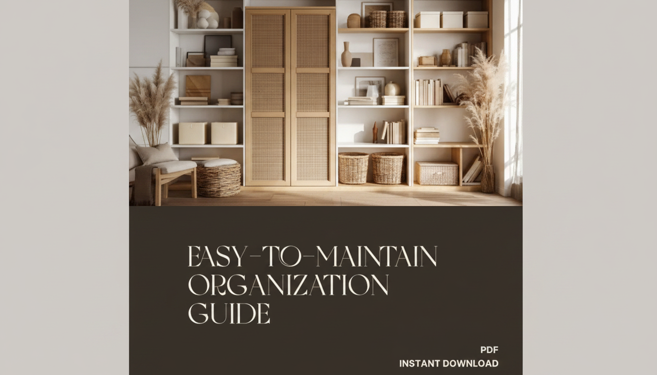 Easy Organization Systems That Stay Tidy (Home + Digital)