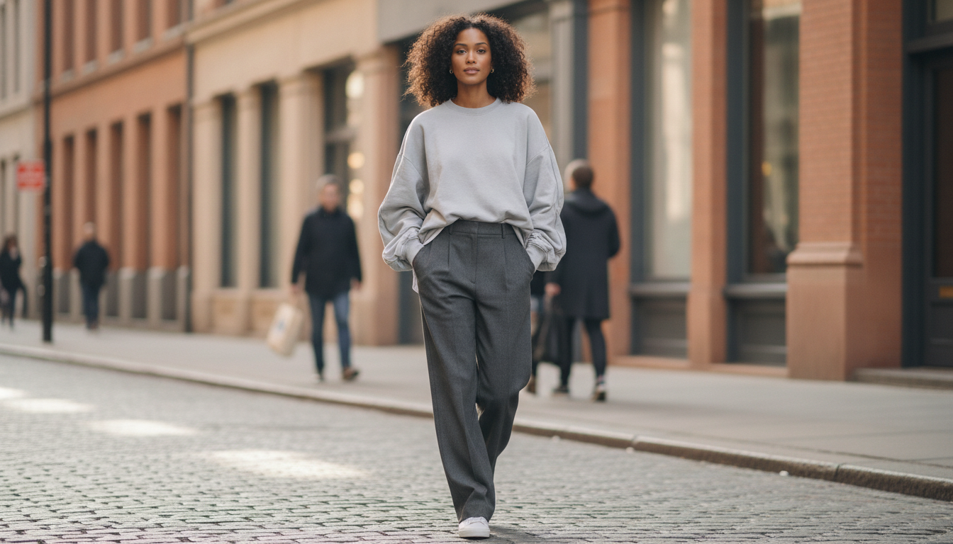 How to Style an Oversize Sweatshirt: Easy Outfit Formulas