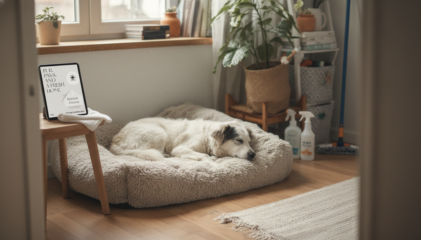 Pet-Friendly Cleaning Routine: Daily, Weekly & Monthly