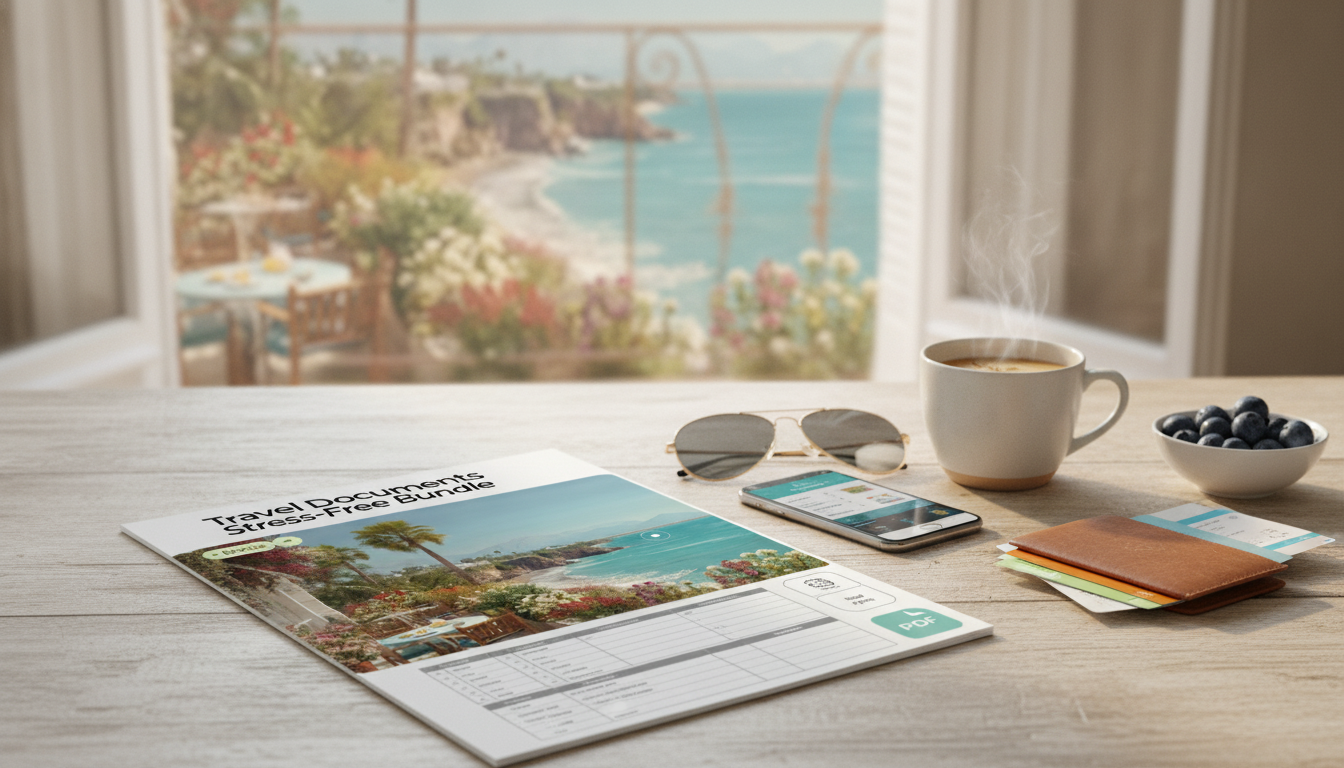 Travel Document Checklist: The Stress-Free Bundle Guide