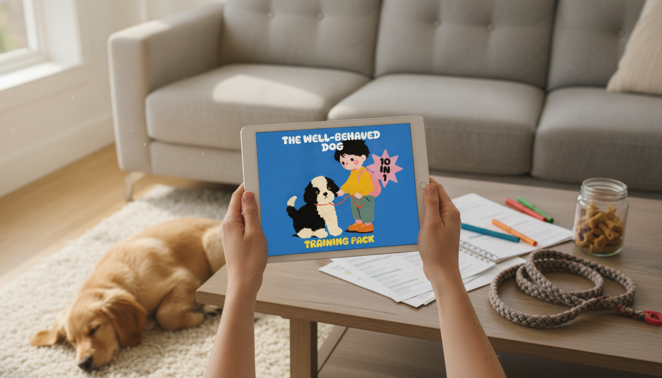Well-Behaved Dog Training Pack: 10-in-1 Digital Bundle