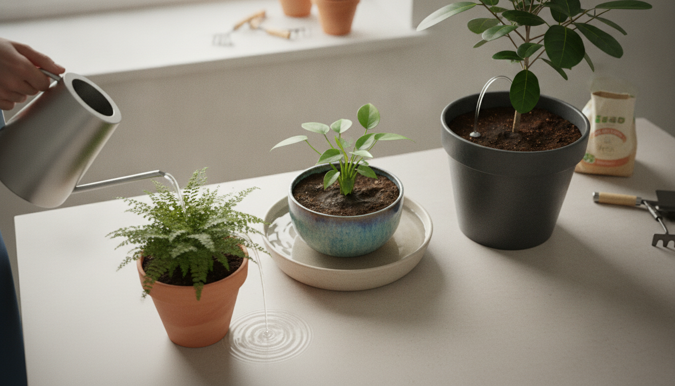 3 Ways to Water Plants: Top, Bottom & Deep Watering