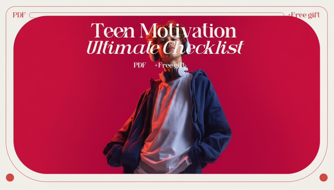 Motivate an Unmotivated Teen: Calm, Practical Steps