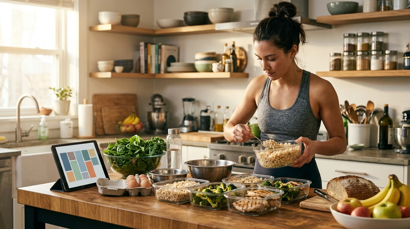 AI Meal Prep Checklist for Athletes: Plan, Shop, Prep
