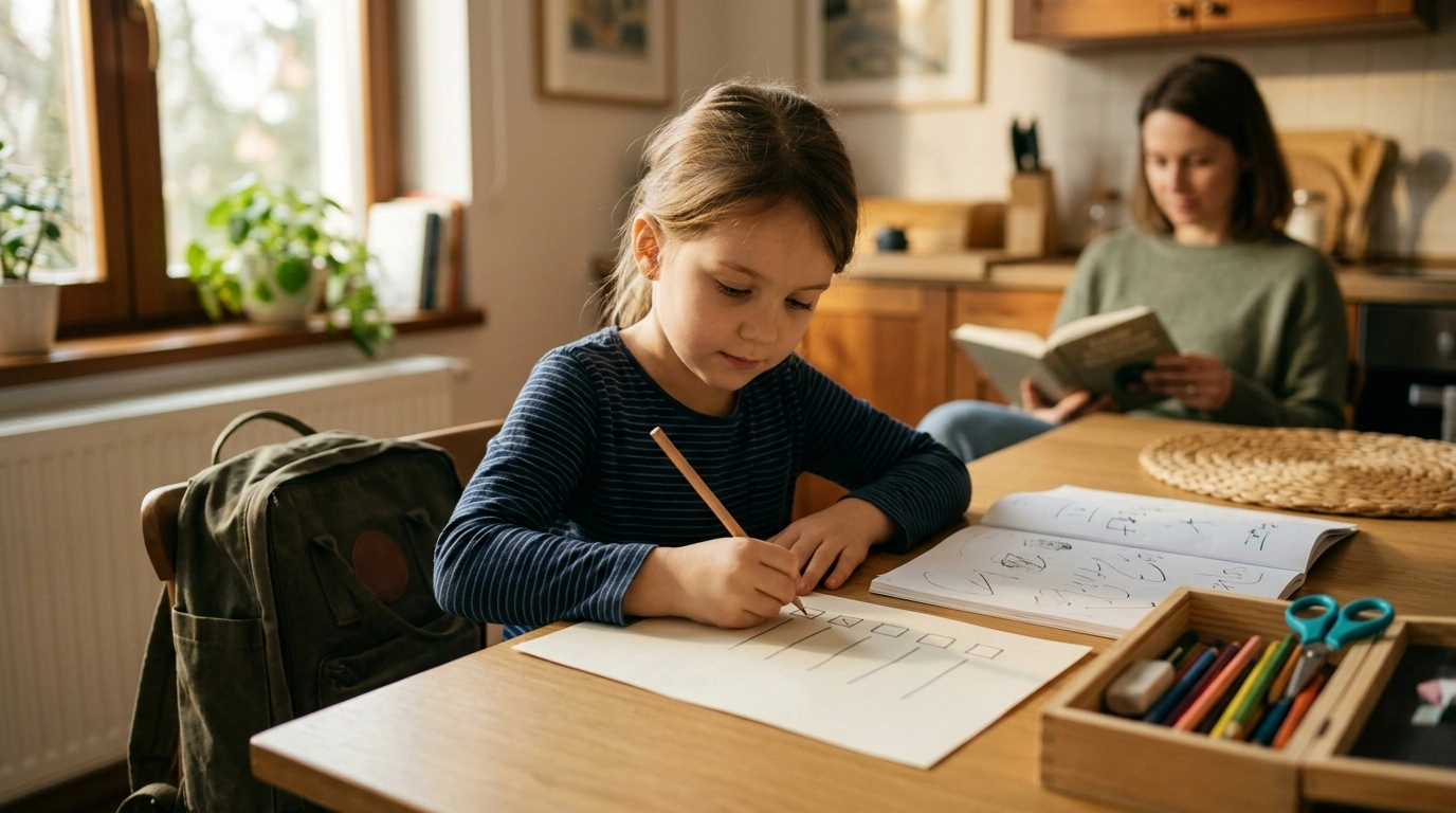Homework Checklist Routine for Kids: A 7-Day Start